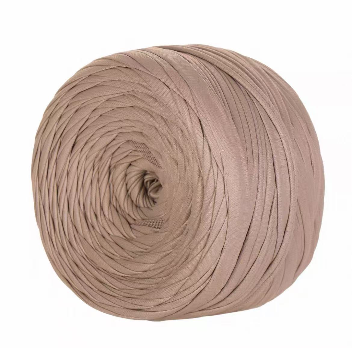 Premium Faux Leather Yarn for Crochet Bags | 200g Matte Satin Fabric Cord for Luxury DIY Handbags, Coasters & Crafts | Non-Splitting, Sturdy Structure Ribbon Yarn