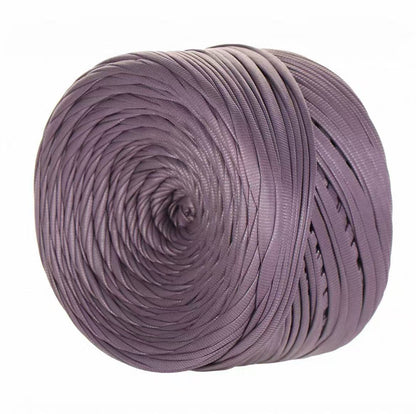 Premium Faux Leather Yarn for Crochet Bags | 200g Matte Satin Fabric Cord for Luxury DIY Handbags, Coasters & Crafts | Non-Splitting, Sturdy Structure Ribbon Yarn