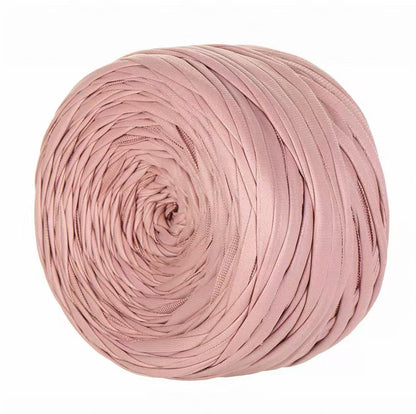 Premium Faux Leather Yarn for Crochet Bags | 200g Matte Satin Fabric Cord for Luxury DIY Handbags, Coasters & Crafts | Non-Splitting, Sturdy Structure Ribbon Yarn