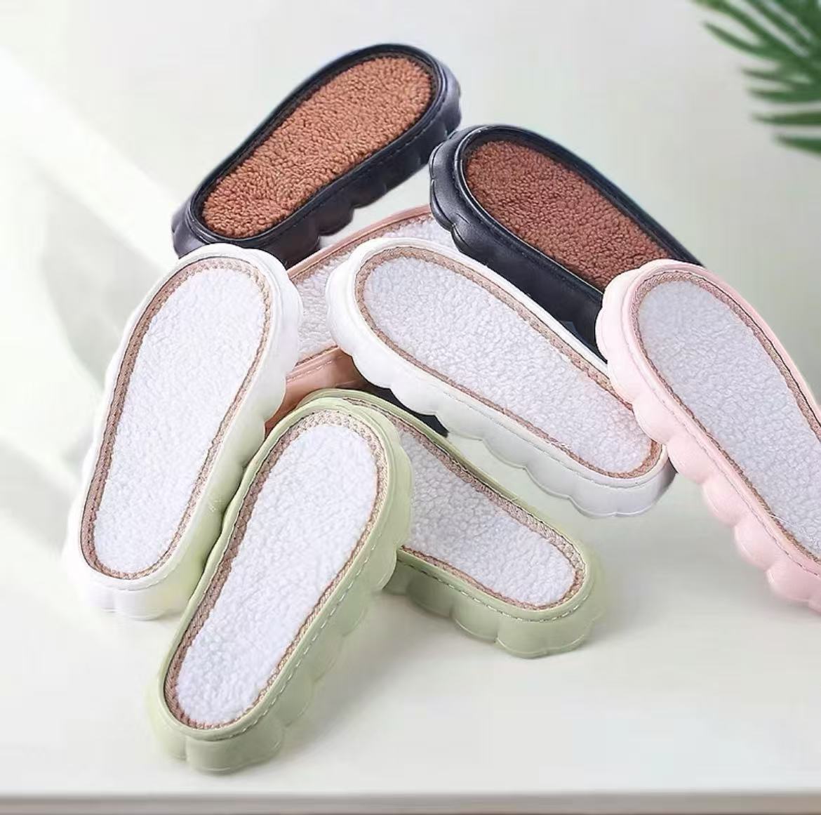 Cloud-shaped linen shoe sole, wear-resistant, perfect for DIY handmade crochet slippers, non-slip and extra thick