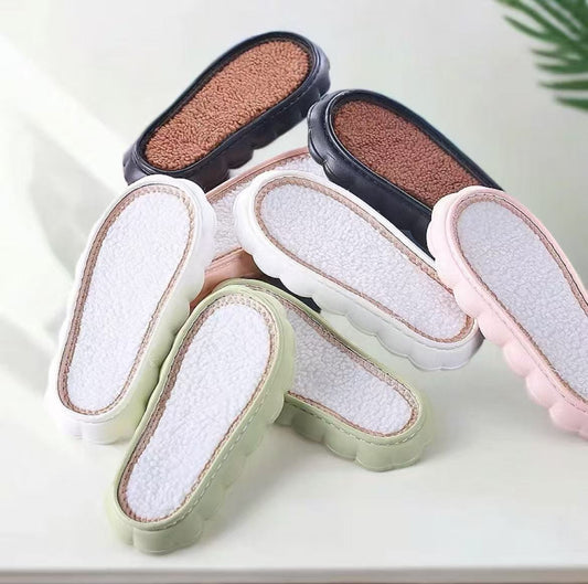 Cloud-shaped linen shoe sole, wear-resistant, perfect for DIY handmade crochet slippers, non-slip and extra thick