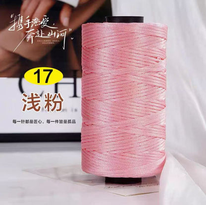 Mercerized Yarn Premium Silky Crochet Yarn for Bags, Shoes & Hats – Smooth, Durable & Breathable Shiny Yarn for DIY Crochet Projects