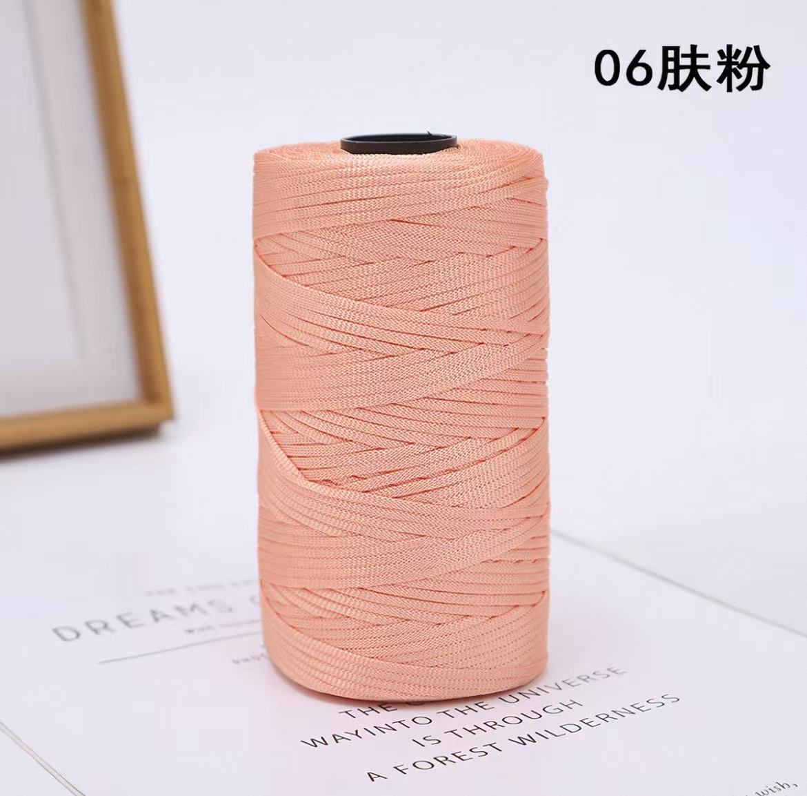 Mercerized Yarn Premium Silky Crochet Yarn for Bags, Shoes & Hats – Smooth, Durable & Breathable Shiny Yarn for DIY Crochet Projects