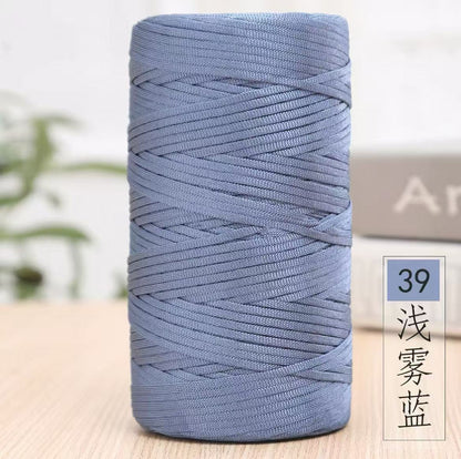 Mercerized Yarn Premium Silky Crochet Yarn for Bags, Shoes & Hats – Smooth, Durable & Breathable Shiny Yarn for DIY Crochet Projects