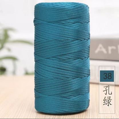 Mercerized Yarn Premium Silky Crochet Yarn for Bags, Shoes & Hats – Smooth, Durable & Breathable Shiny Yarn for DIY Crochet Projects