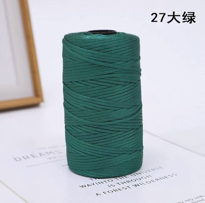 Mercerized Yarn Premium Silky Crochet Yarn for Bags, Shoes & Hats – Smooth, Durable & Breathable Shiny Yarn for DIY Crochet Projects