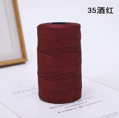 Mercerized Yarn Premium Silky Crochet Yarn for Bags, Shoes & Hats – Smooth, Durable & Breathable Shiny Yarn for DIY Crochet Projects