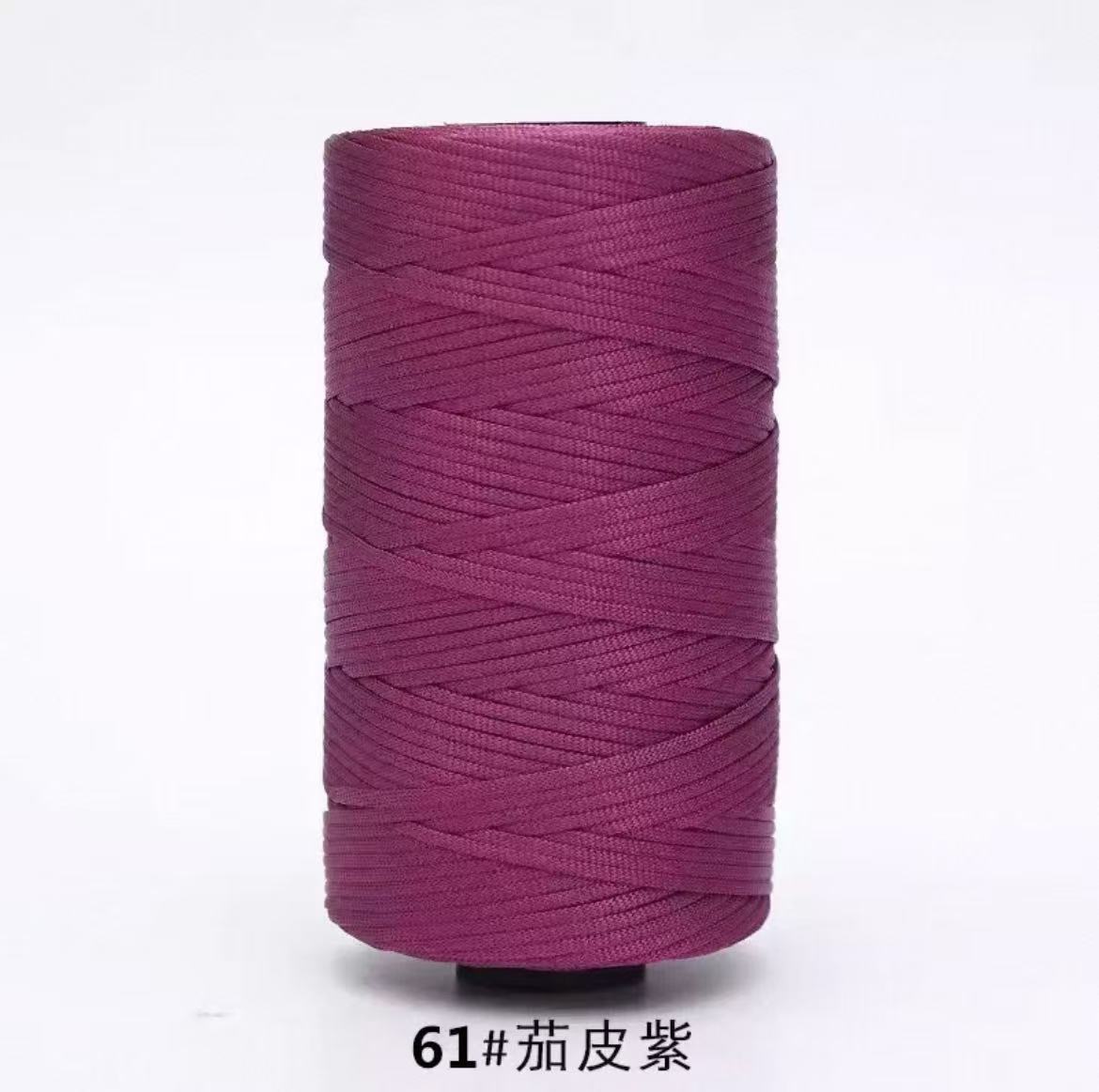 Mercerized Yarn Premium Silky Crochet Yarn for Bags, Shoes & Hats – Smooth, Durable & Breathable Shiny Yarn for DIY Crochet Projects