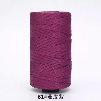 Mercerized Yarn Premium Silky Crochet Yarn for Bags, Shoes & Hats – Smooth, Durable & Breathable Shiny Yarn for DIY Crochet Projects