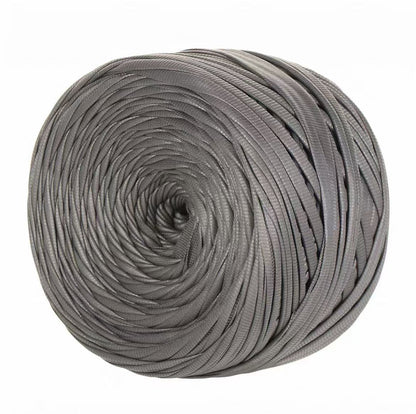 Premium Faux Leather Yarn for Crochet Bags | 200g Matte Satin Fabric Cord for Luxury DIY Handbags, Coasters & Crafts | Non-Splitting, Sturdy Structure Ribbon Yarn