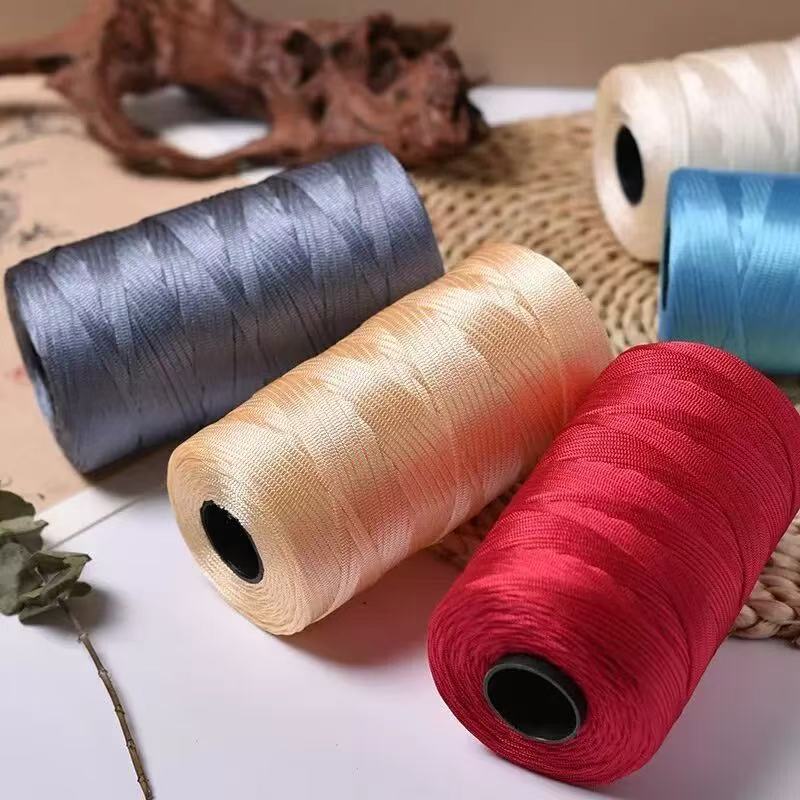 Mercerized Yarn Premium Silky Crochet Yarn for Bags, Shoes & Hats – Smooth, Durable & Breathable Shiny Yarn for DIY Crochet Projects