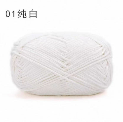 Beginner-Friendly Hollow Cotton Yarn for Crochet Projects