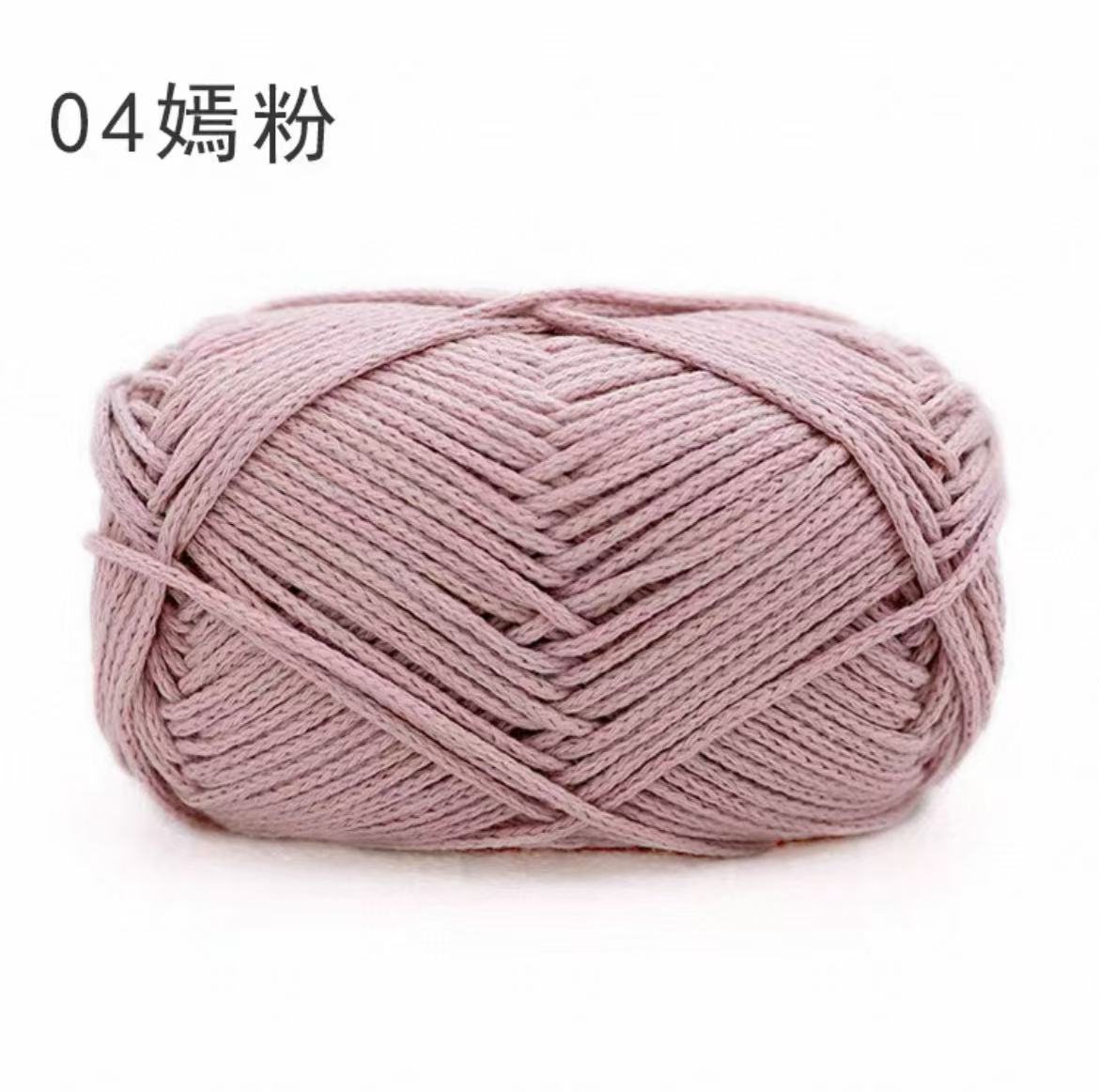 Beginner-Friendly Hollow Cotton Yarn for Crochet Projects