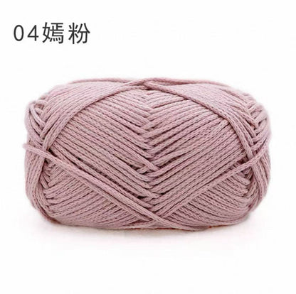 Beginner-Friendly Hollow Cotton Yarn for Crochet Projects