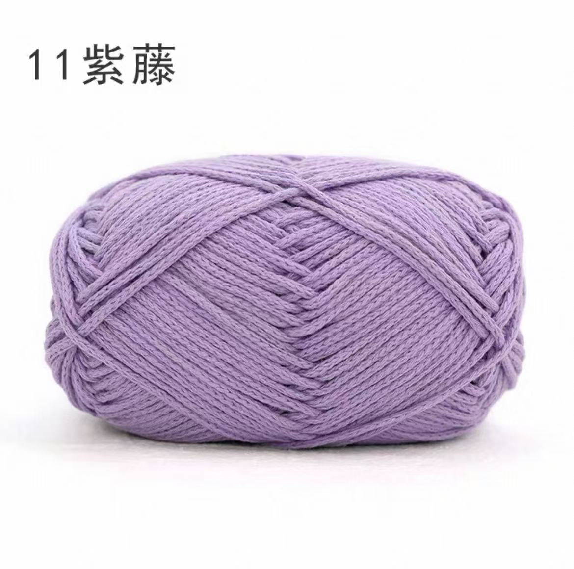 Beginner-Friendly Hollow Cotton Yarn for Crochet Projects