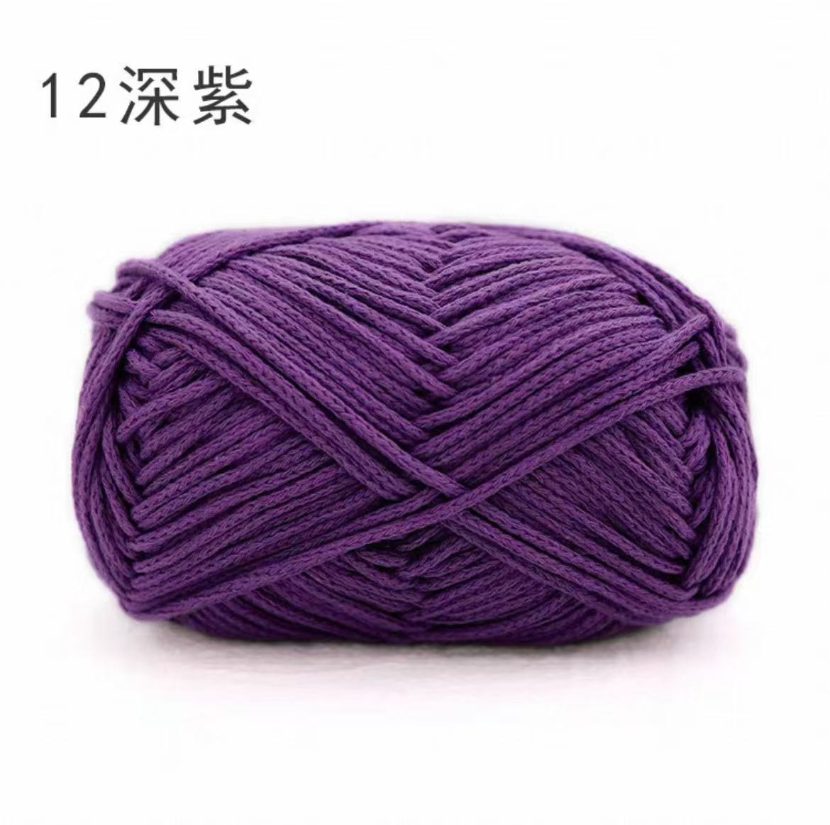 Beginner-Friendly Hollow Cotton Yarn for Crochet Projects