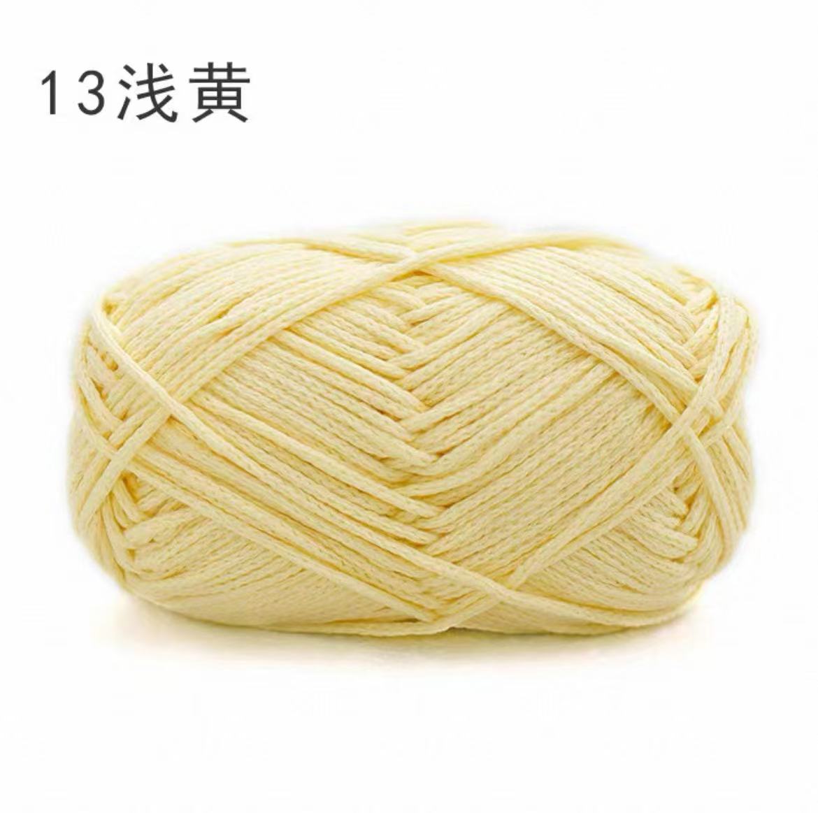 Beginner-Friendly Hollow Cotton Yarn for Crochet Projects