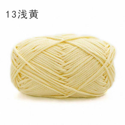 Beginner-Friendly Hollow Cotton Yarn for Crochet Projects