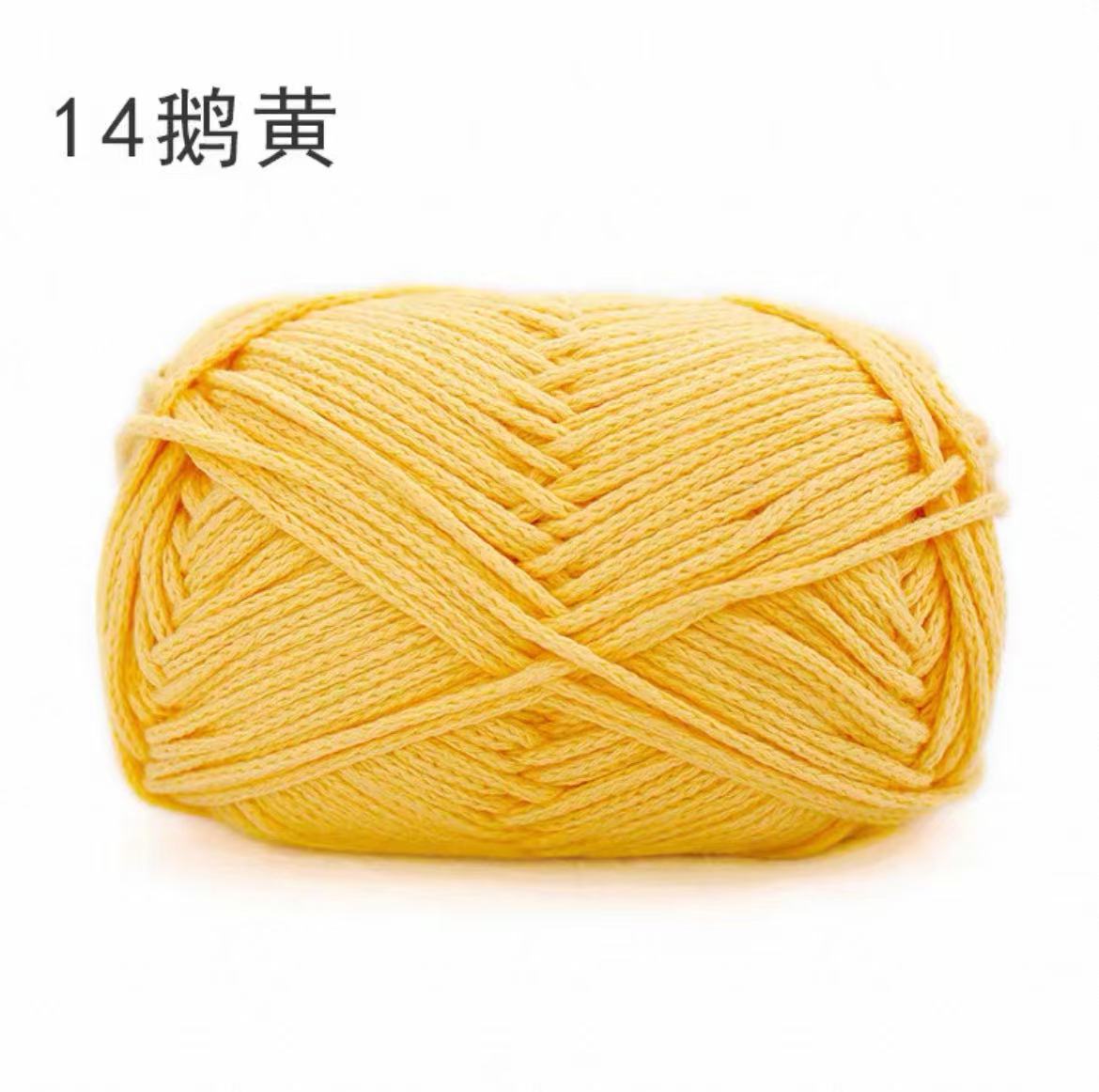 Beginner-Friendly Hollow Cotton Yarn for Crochet Projects