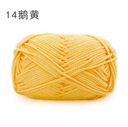 Beginner-Friendly Hollow Cotton Yarn for Crochet Projects