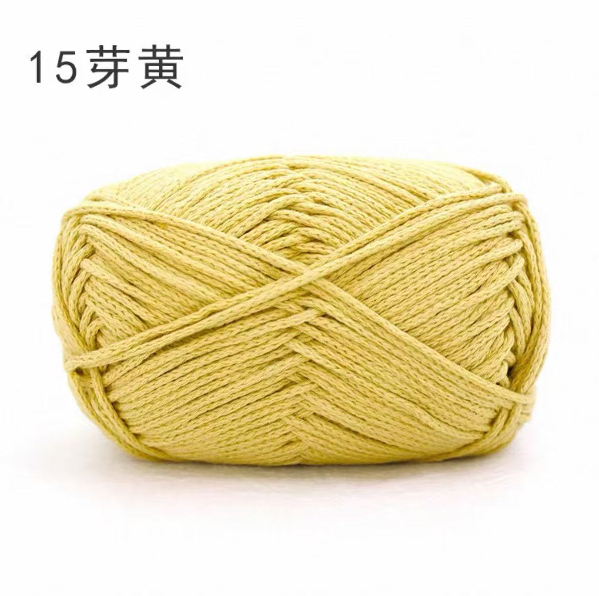 Beginner-Friendly Hollow Cotton Yarn for Crochet Projects