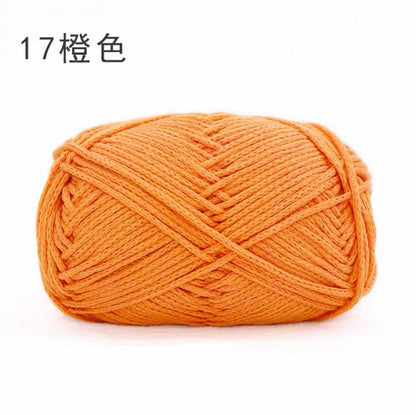 Beginner-Friendly Hollow Cotton Yarn for Crochet Projects