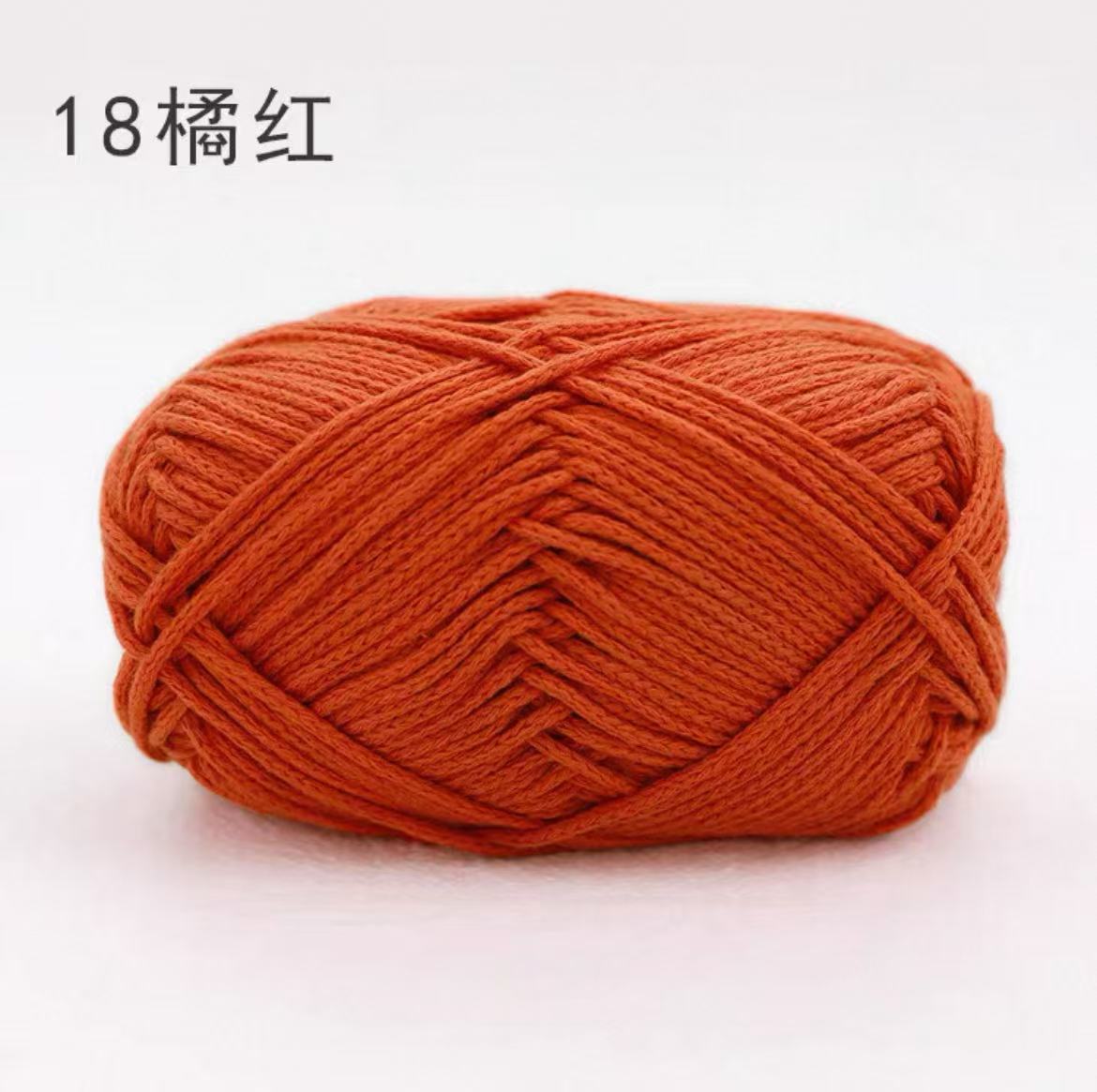 Beginner-Friendly Hollow Cotton Yarn for Crochet Projects
