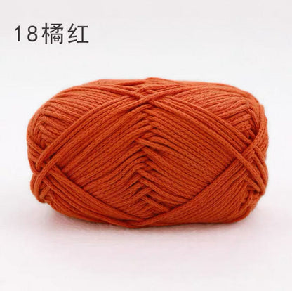 Beginner-Friendly Hollow Cotton Yarn for Crochet Projects