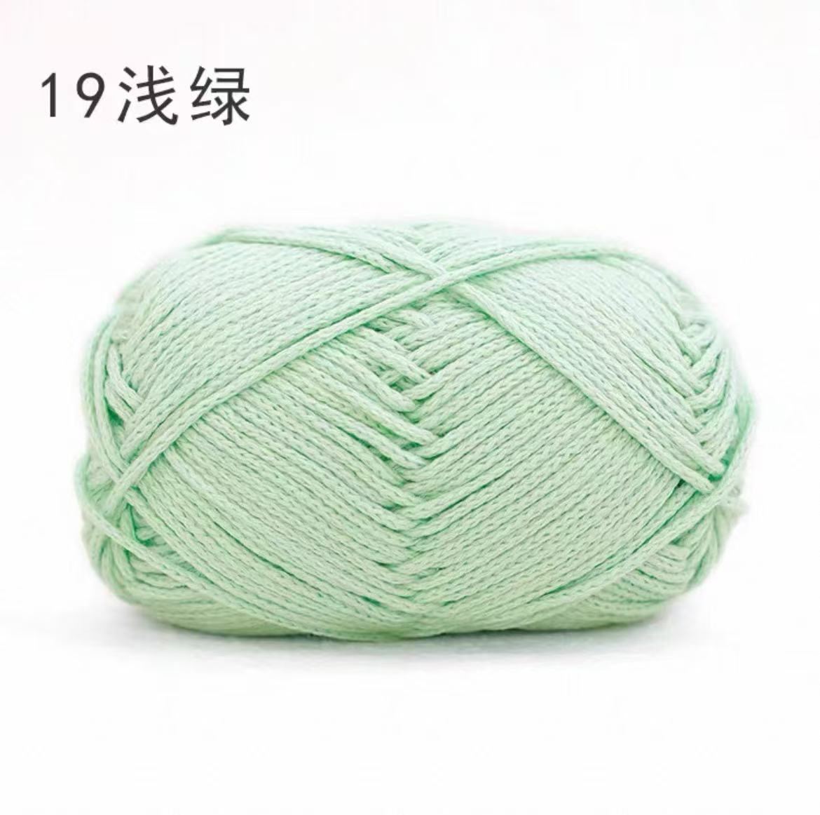 Beginner-Friendly Hollow Cotton Yarn for Crochet Projects