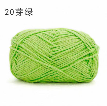 Beginner-Friendly Hollow Cotton Yarn for Crochet Projects