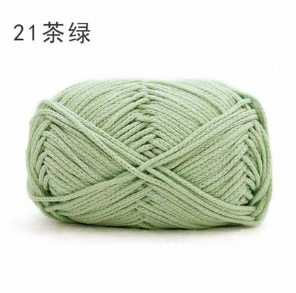 Beginner-Friendly Hollow Cotton Yarn for Crochet Projects