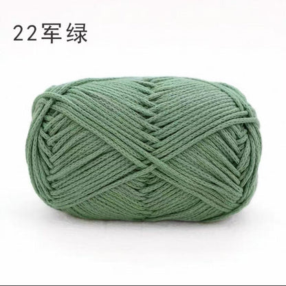 Beginner-Friendly Hollow Cotton Yarn for Crochet Projects