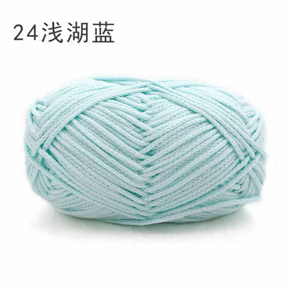 Beginner-Friendly Hollow Cotton Yarn for Crochet Projects