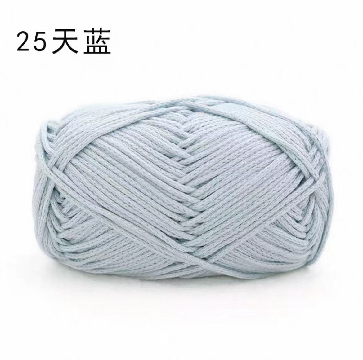 Beginner-Friendly Hollow Cotton Yarn for Crochet Projects