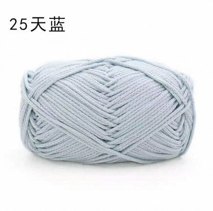 Beginner-Friendly Hollow Cotton Yarn for Crochet Projects