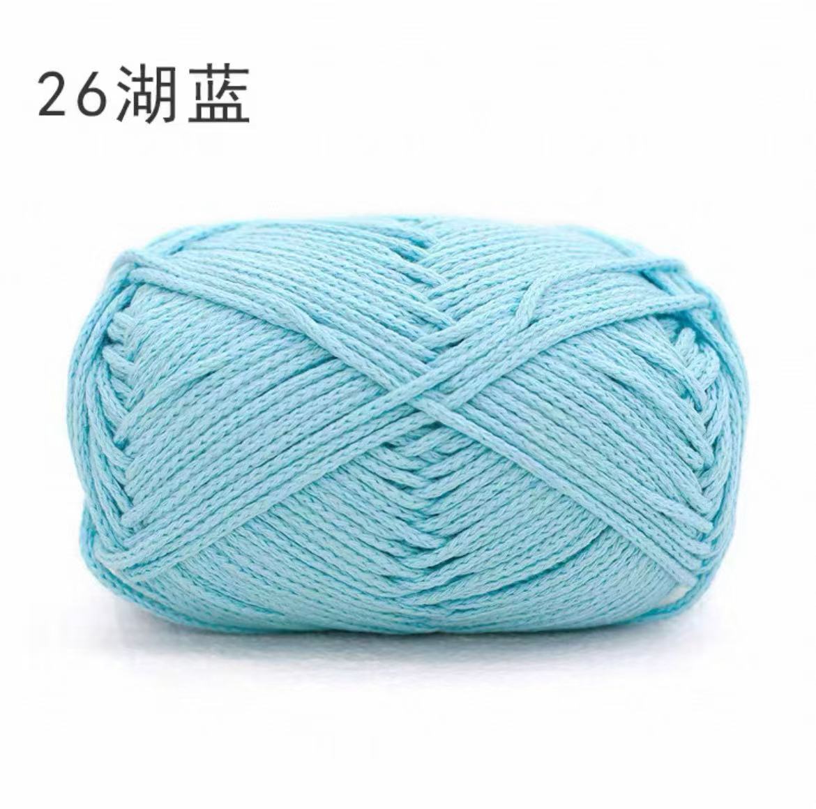 Beginner-Friendly Hollow Cotton Yarn for Crochet Projects