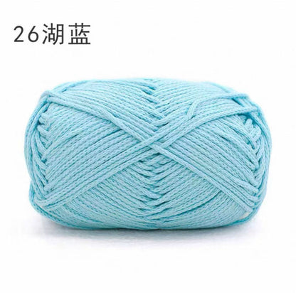 Beginner-Friendly Hollow Cotton Yarn for Crochet Projects