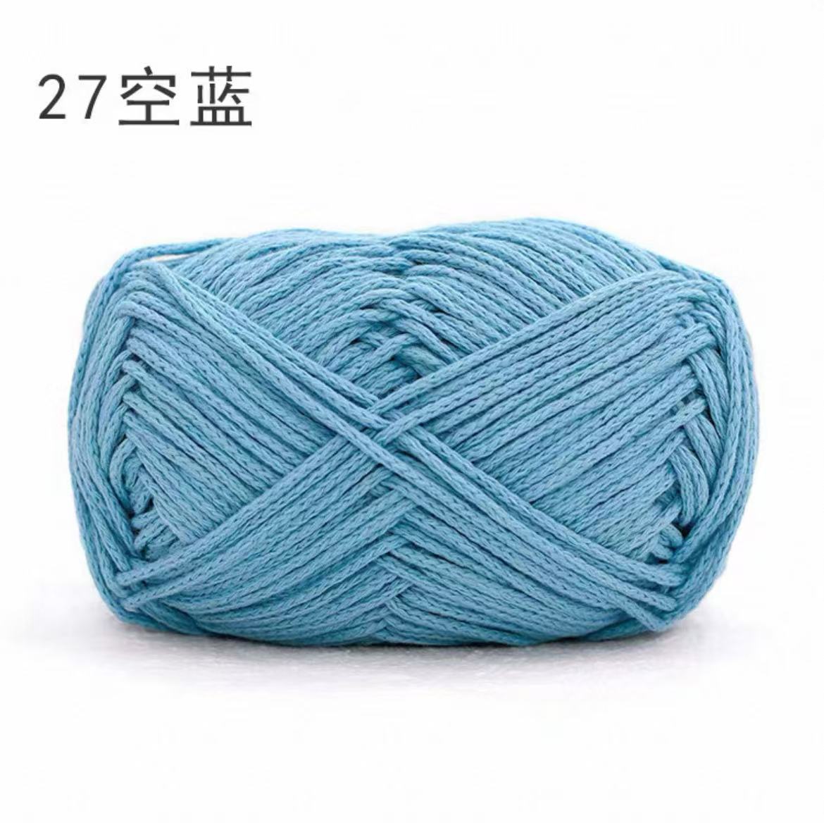 Beginner-Friendly Hollow Cotton Yarn for Crochet Projects
