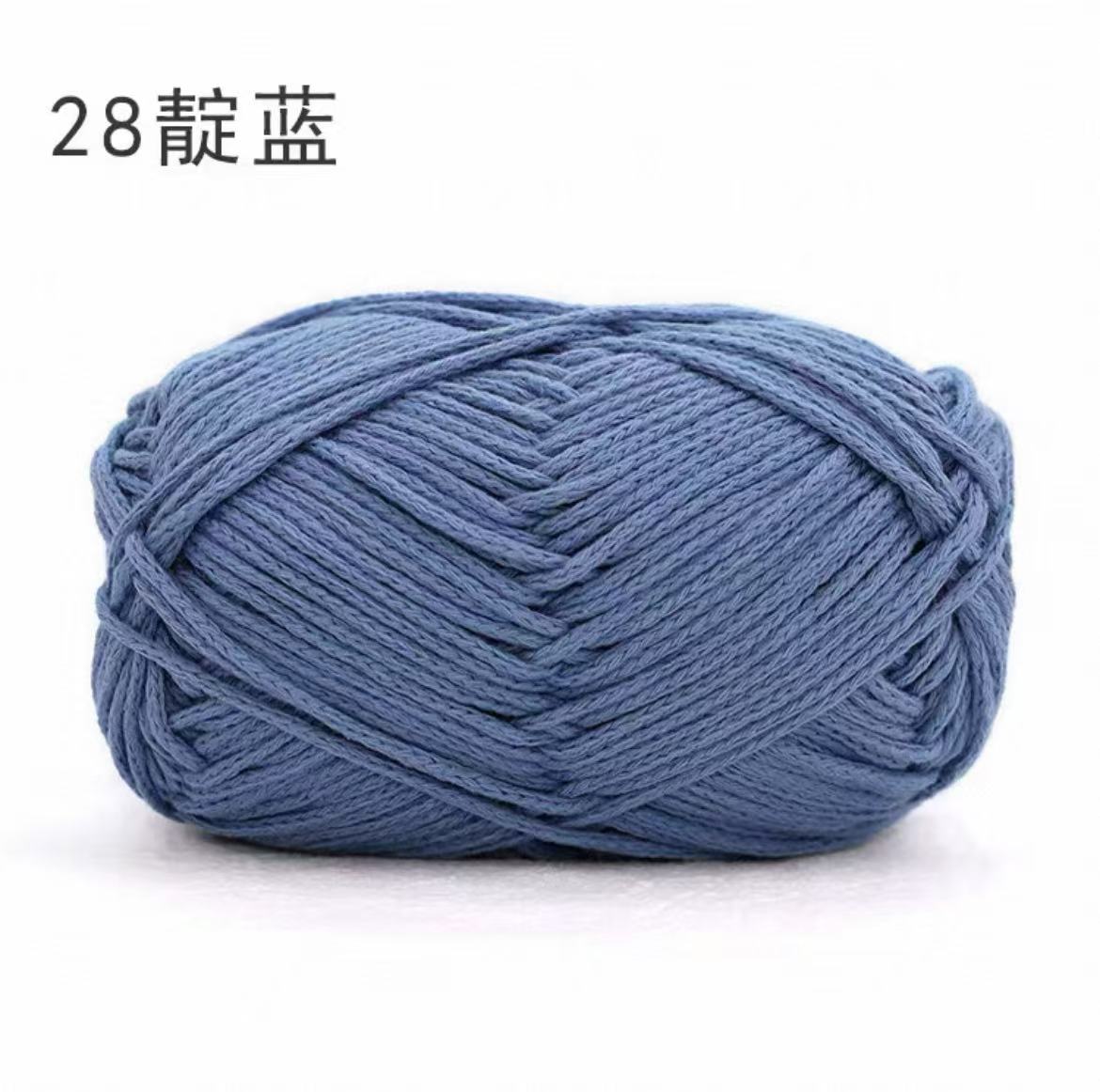 Beginner-Friendly Hollow Cotton Yarn for Crochet Projects