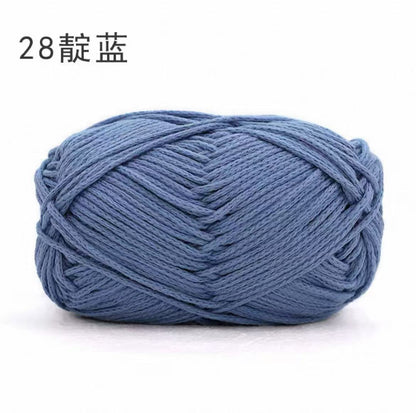 Beginner-Friendly Hollow Cotton Yarn for Crochet Projects