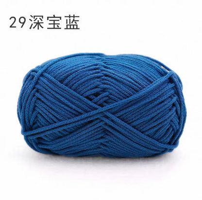 Beginner-Friendly Hollow Cotton Yarn for Crochet Projects