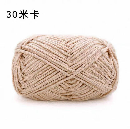 Beginner-Friendly Hollow Cotton Yarn for Crochet Projects
