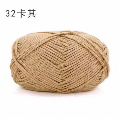 Beginner-Friendly Hollow Cotton Yarn for Crochet Projects