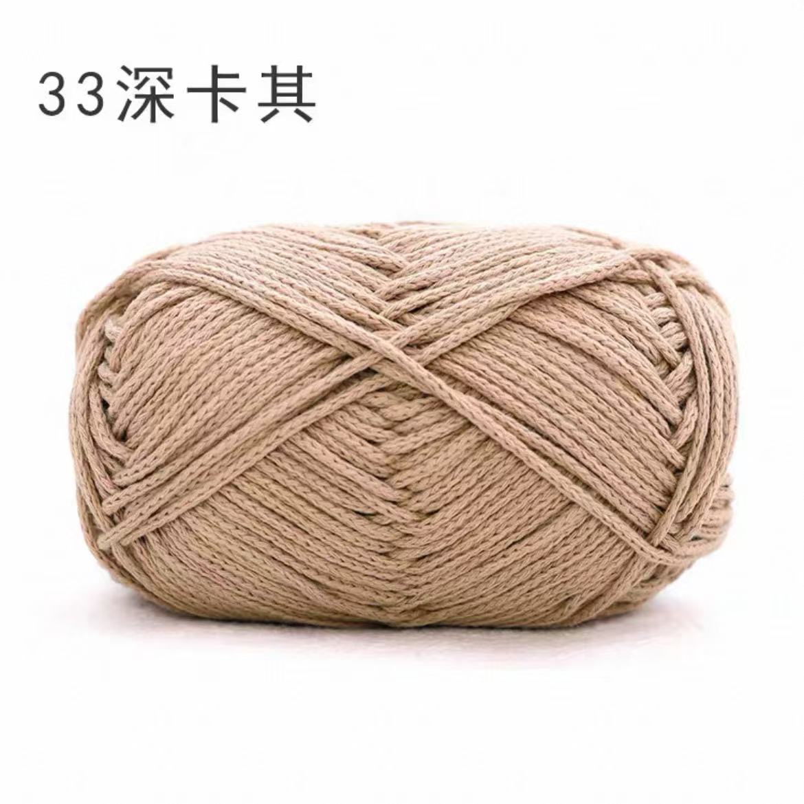 Beginner-Friendly Hollow Cotton Yarn for Crochet Projects