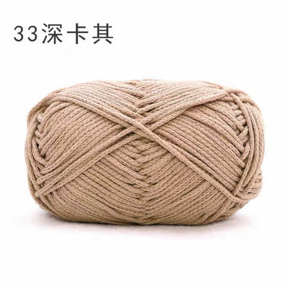 Beginner-Friendly Hollow Cotton Yarn for Crochet Projects