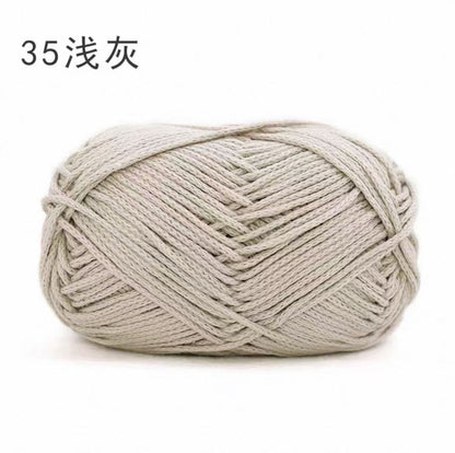 Beginner-Friendly Hollow Cotton Yarn for Crochet Projects