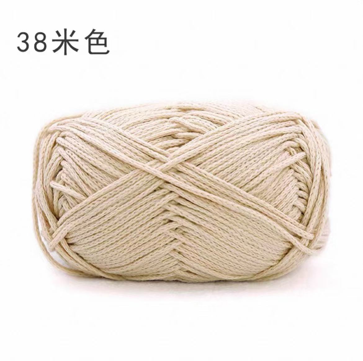 Beginner-Friendly Hollow Cotton Yarn for Crochet Projects