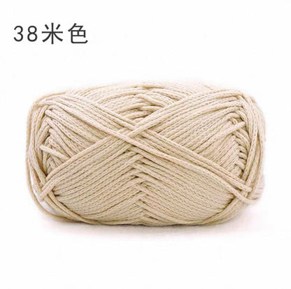 Beginner-Friendly Hollow Cotton Yarn for Crochet Projects