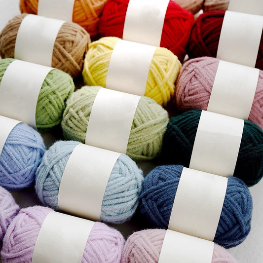 Crochet yarn skin-friendly glutinous rice yarn hand-crocheted soft glutinous wool ball cloud soft line mousse special yarn material